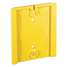 Yellow Wall Mount Plate For