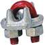 Wire Rope Clip,U-Bolt,1/2in