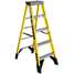 Stepladder,Fiberglass,5 Ft. H,