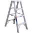 Twin Stepladder,Aluminum,Ia,4