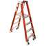 Twin Platform Stepladder,4 Ft,