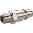 Coupler Plug,(m)npt,1/4,Steel