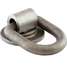 D-Rings,Gray,4x3 In.,Steel