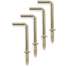 Shoulder Hook, Brass 20/Pack