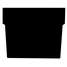 Shelf Bin Dividers 4.125x4 Blk