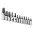 Socket Bit Set,1/4",3/8",1/2"