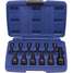 Impact Bit Socket Set,1/4", 3/