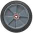 Wheel,8 In. Dia.,Rubber,2in.