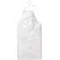 Disposable Bib Apron,White,Pk