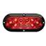 Imp Oval Stt Red Hardwired