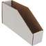 Corrugated Shelf Bin,2in.W,4-1/