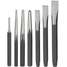 Punch And Chisel Set,7 Pc