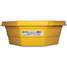 Spill Tray,Yellow,7.5 Gal.,Hdpe