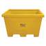 Storage Tote,123 Gal.,Yellow,