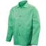 Welding Jacket,3XL,30",Green