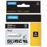 Label Cartridge,White On Black,