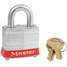 Lockout Padlock,Ka,Red,1-1/4"H