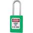 Lockout Padlock,Kd,Green,3/16