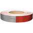 Conspicuity Tape,1"X150' RD/Wh