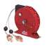 Cable Reel,Spring,50 Ft,Red,HD