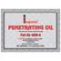 Penetrating Oil Label Only