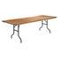 Folding Table,Rectangle,Wood,