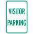 Parking Sign,18"H,12"W,Aluminum