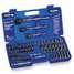 Socket Set,1/4,3/8,1/2 Dr,89 Pc