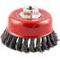 Knot Cup Brush 4", 0.020"