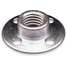 Retainer Nut,3/8 In,Round Base,Steel