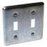 Electrical Box Cover,2 Toggle