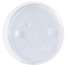 Dome Light,Round,Clear, White