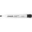 Dry Erase Marker,Chisel,Black,