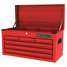 Top Chest,6 Drawers,Red,13 In.