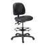 Task Chair,Poly,Black,23" To