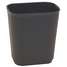 Wastebasket,Black,14 Qt