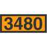 UN3480 Remov Vinyl Orang Label