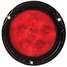 LED S-44 Stt Red W/Flng 44326R