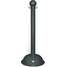 Stanchion,Hvy Duty,Black,3 x