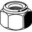 Lock Nut,3/4-16,GR 5,Steel,Zp,