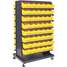 Pick Rack,Dbl Sided,Mobile,