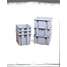 Bulk Container,23-1/2 In L,Gray