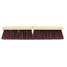 Floor Brush, 24 In, Maroon