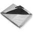 Tarp,Polyethylene,Silver/Black,