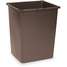 Trash Can,56 Gal.,Brown