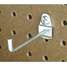 Single Rod Pegboard Hook,Pk10