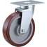 Swivel Plate Caster,450 Lb.,