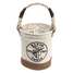 Mini Leather Bottom Bucket