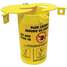 Plug Lockout,Yellow,3-1/2" H,6-