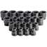 Impact Socket Set,SAE,21pcs.